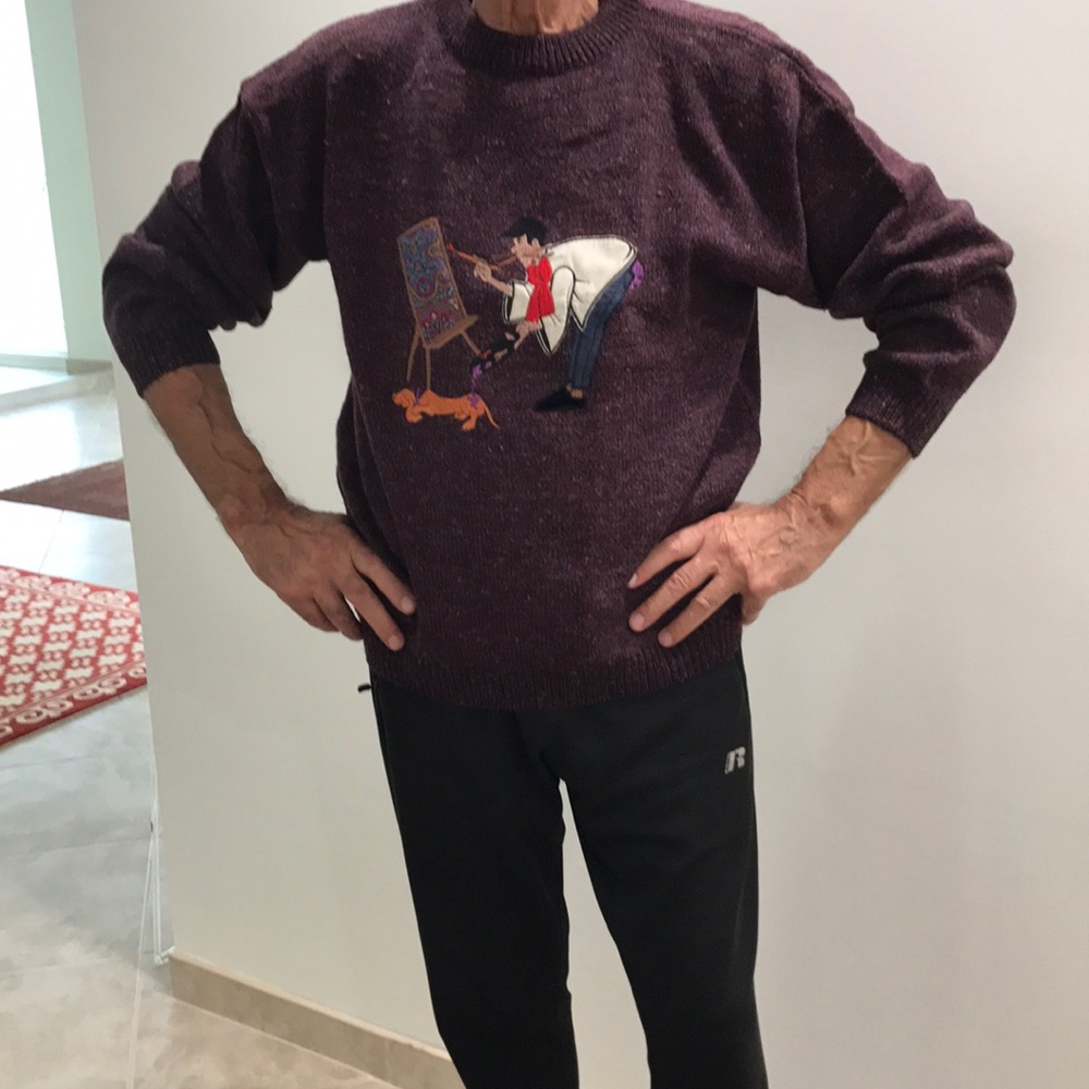 Nino Severi Italian mens sweater